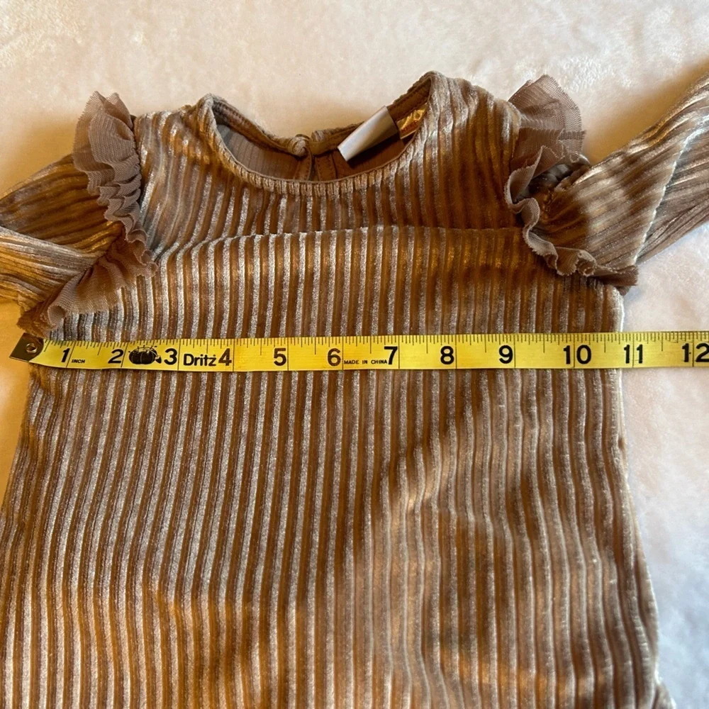Zara tan color outfit for baby for size 12-18 mo